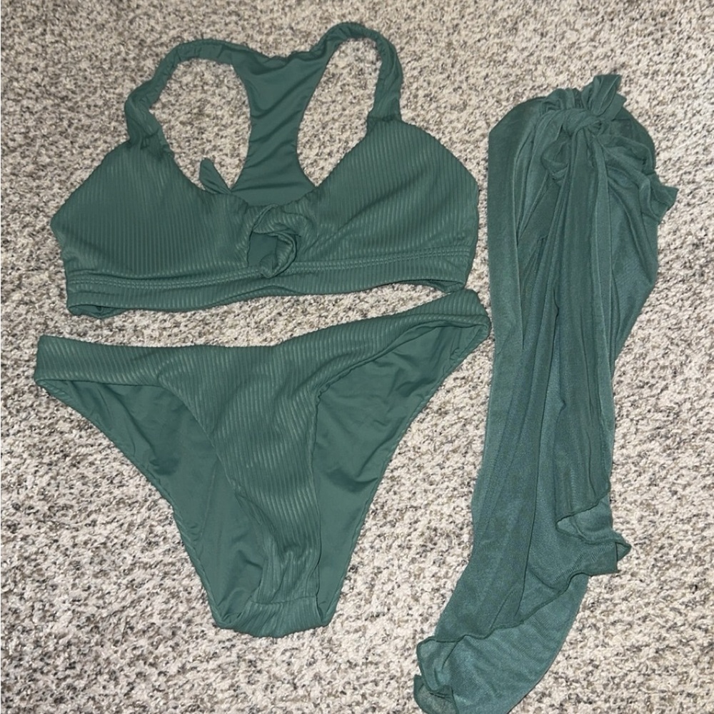 SHEIN Green Bikini Set